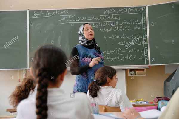 arabic language class at elite german school schule der borromerinnen B2REPE 1